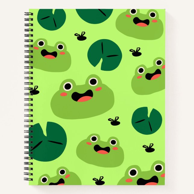 Cuaderno Ranas graciosas (Anverso)