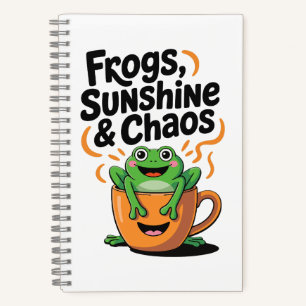 Cuaderno Ranas, sol y caos - Rana dulce en la Copa del Café