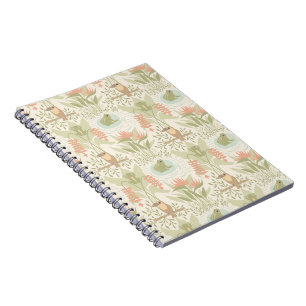 Cuaderno Ranas y pájaros suaves de la selva
