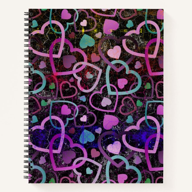 Cuaderno Random Hearts RUD (Anverso)