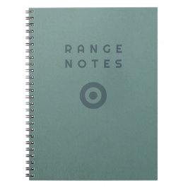 Cuaderno Range Notes - Shooting Range Logbook