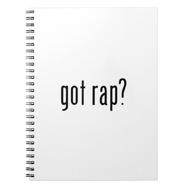 Cuaderno ¿rap conseguido? (Frente)