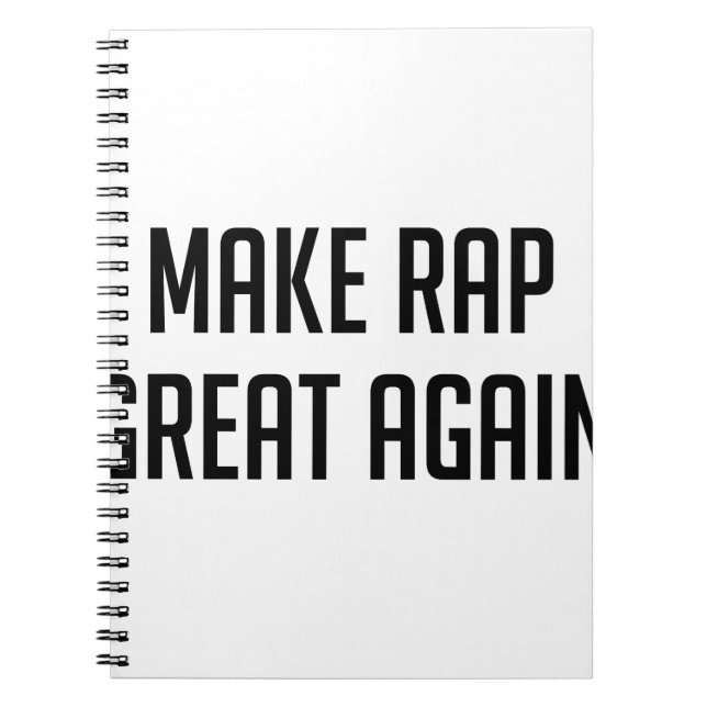 Cuaderno Rap grande otra vez (Frente)
