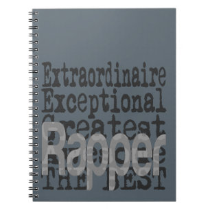 Cuaderno Rapper Extraordinaire