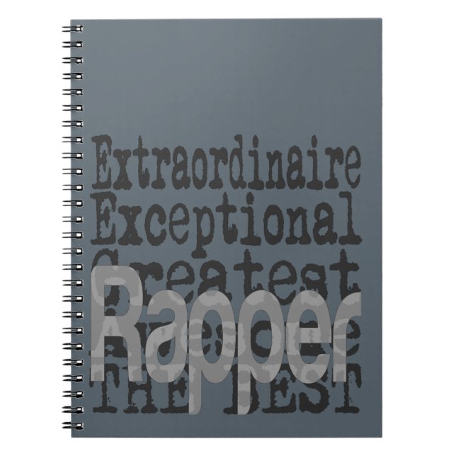 Cuaderno Rapper Extraordinaire (Frente)