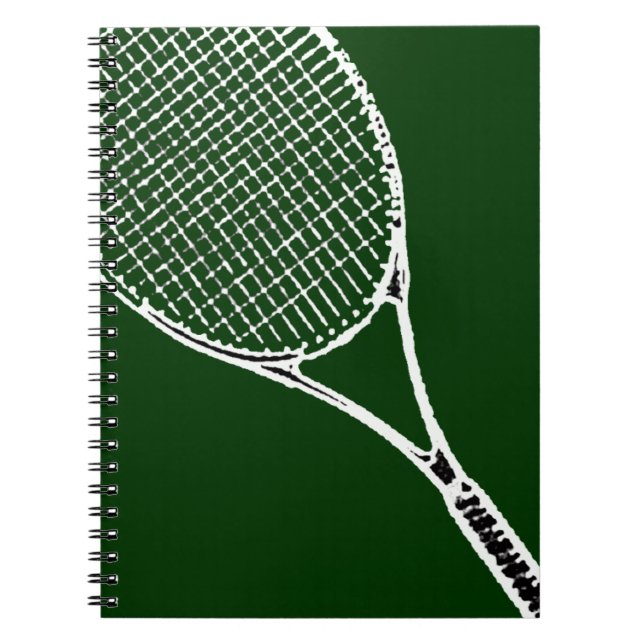 Cuaderno raqueta de tenis (Frente)