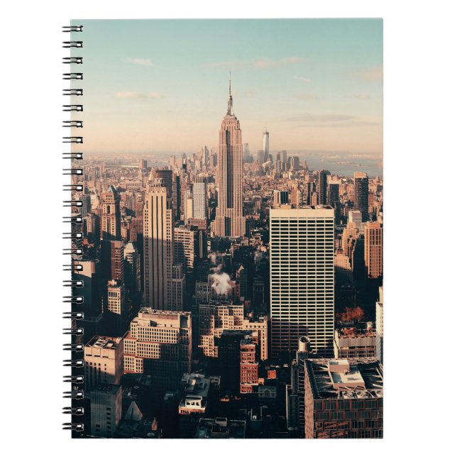 Cuaderno Rascacielos de la ciudad de Nueva York Terraza en  (Frente)