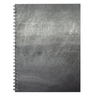 Cuaderno Rasgos metalizado de textura de fondo