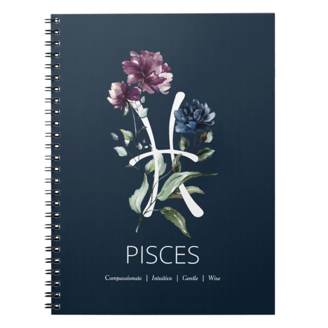 Cuaderno Rasgos Pisces (Frente)