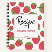 Raspberry Fruth Summer Pattern Receta Cookbook
