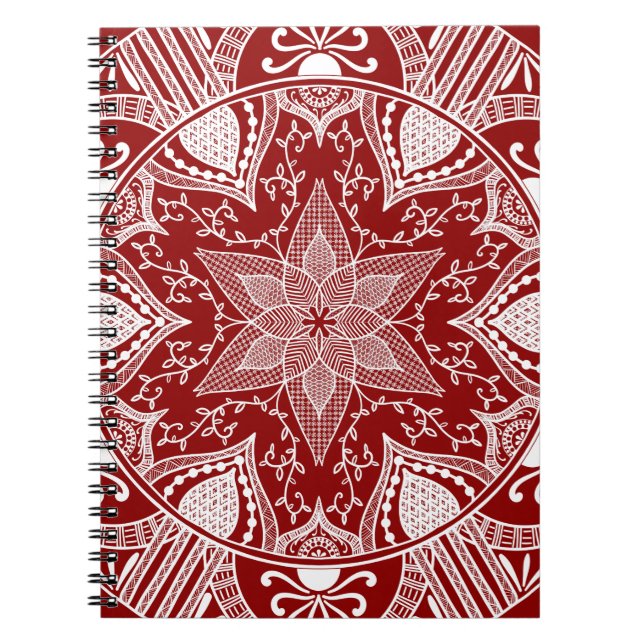 Cuaderno Raspberry Mandala (Frente)