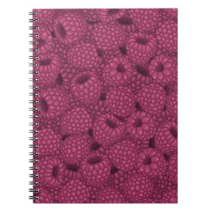 Cuaderno Raspberry Vintage: Sweet Wrap Design.