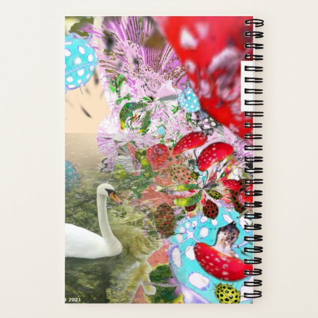 Cuaderno Rastreo de letras ABC de los Ladybugs amarillos (Reverso)