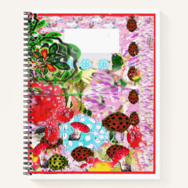 Cuaderno Rastreo de letras ABC para Red Ladybugs