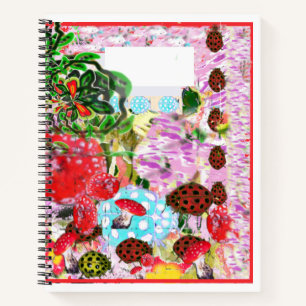 Cuaderno Rastreo de letras ABC para Red Ladybugs