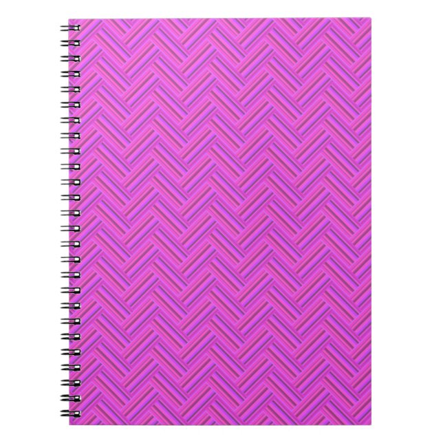 Cuaderno Rastreo rosa de doble trama (Frente)