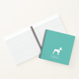 Cuaderno Rat Terrier Dog Puppy