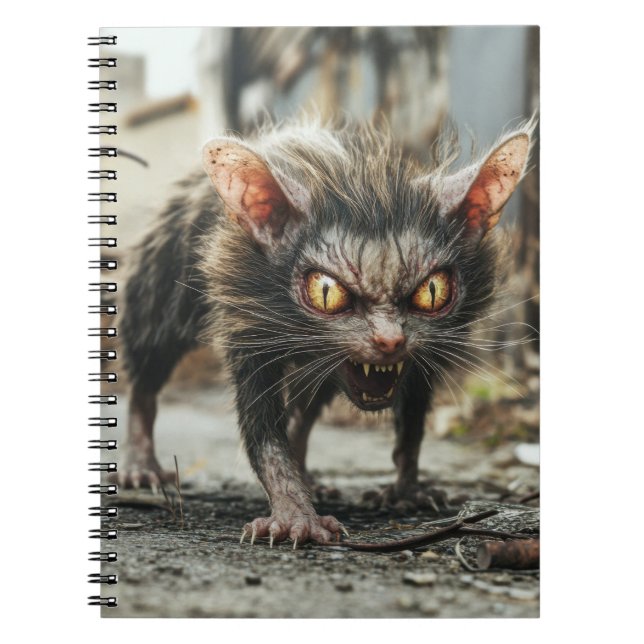 Cuaderno Rata monstruo  (Frente)
