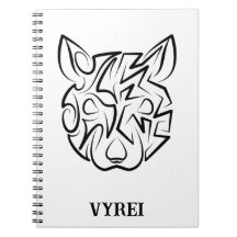 Rata tribal negra y blanca