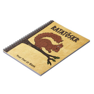 Cuaderno Ratatöskr, ardilla nórdica/vikinga