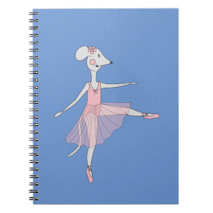 Cuaderno Ratón Bailarina ilusima