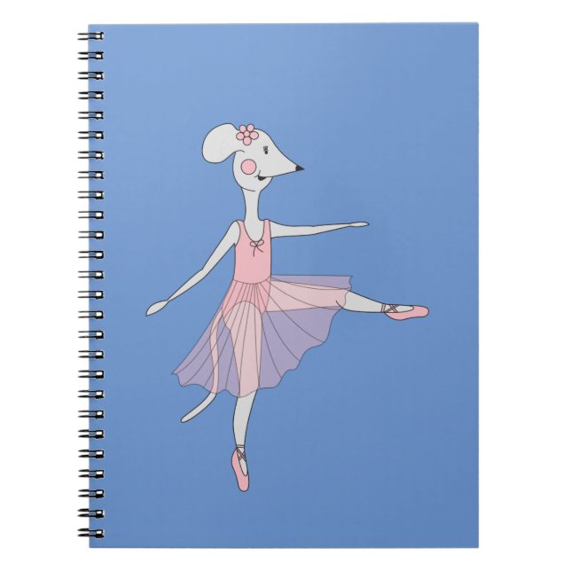 Cuaderno Ratón Bailarina ilusima (Frente)