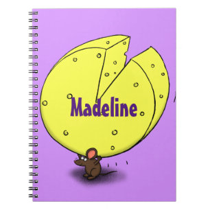 Cuaderno Ratón blanco con ilustracion personalizado de ques