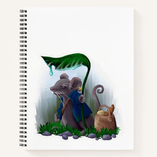 Cuaderno Ratón de lluvia |  (Anverso)
