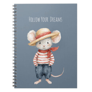 Cuaderno Ratón Sigue Tus Sueños