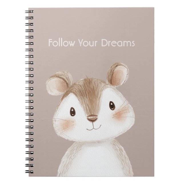 Cuaderno Ratón Sigue Tus Sueños (Frente)