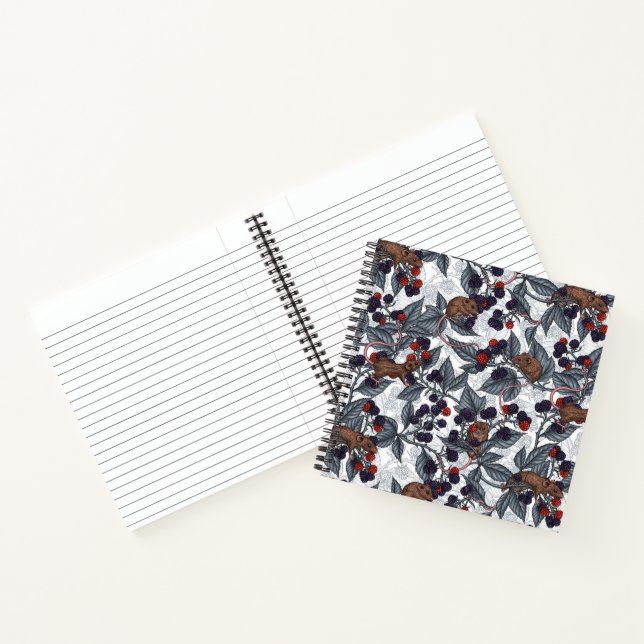 Cuaderno Ratones y moras blancas (Interior)