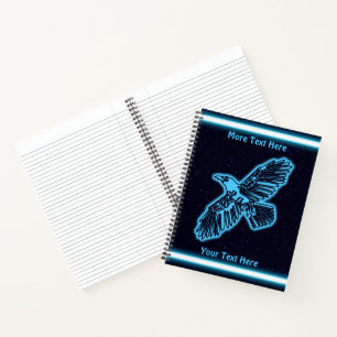 Cuaderno Raven Azul En Las Estrellas