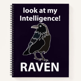 Cuaderno Raven Mira Mi Raven De Inteligencia