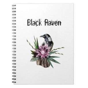 Cuaderno Raven negro