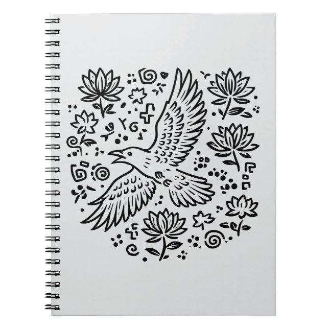 Cuaderno Raven of Transformation (Frente)