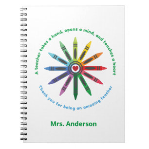 Cuaderno Ray of Crayons / Apreciación del profesor