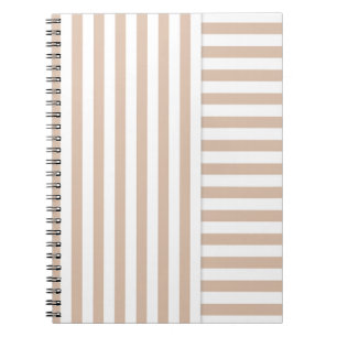 Cuaderno raya beige