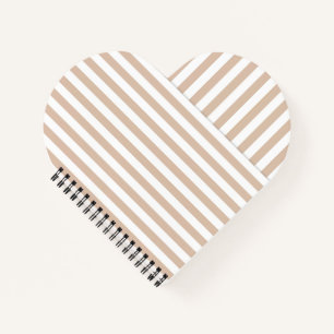 Cuaderno raya beige