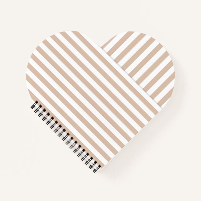 Cuaderno raya beige (Anverso)