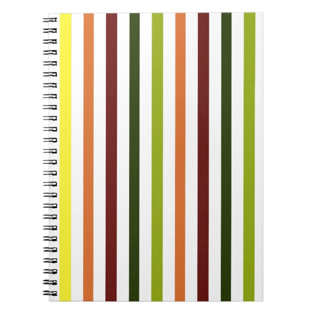 Cuaderno Rayado de Colores (Frente)