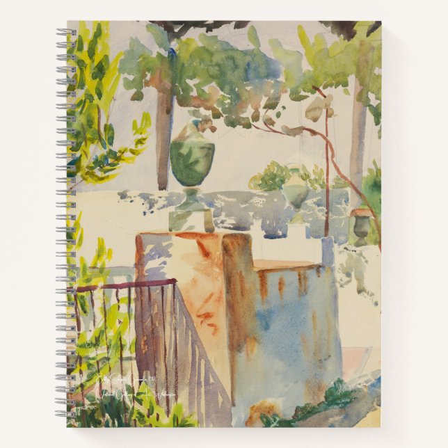 Cuaderno rayado de Emily Sargent (Anverso)