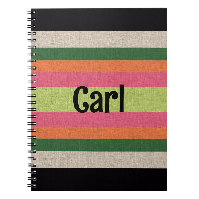 Cuaderno Rayado decorativo  (Frente)