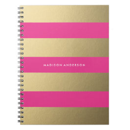 Cuaderno | Rayado Dorado