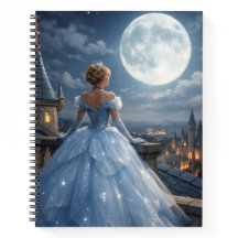 Cuaderno Rayado Universitario Cinderella Mágico