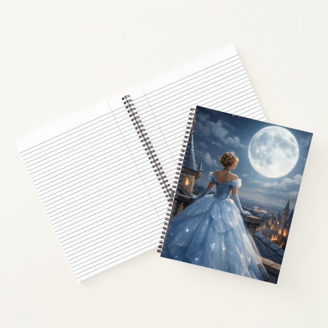Cuaderno Rayado Universitario Cinderella Mágico (Interior)