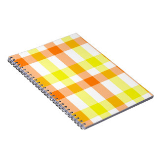 Cuaderno Rayas amarillas y naranjas