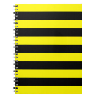Cuaderno Rayas amarillas y negras