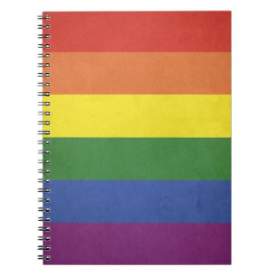 Cuaderno Rayas arcoiris
