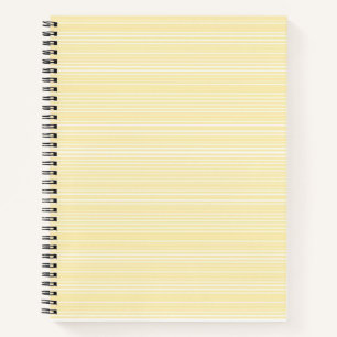 Cuaderno rayas arte abstracto moderno