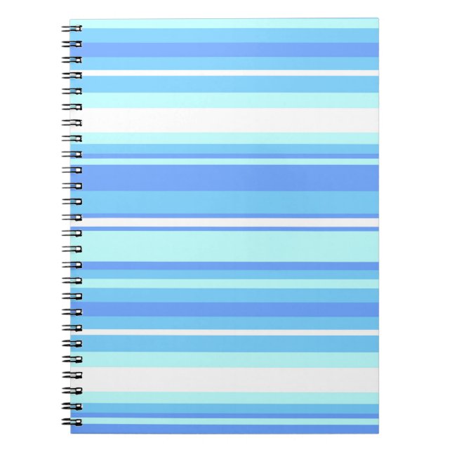 Cuaderno Rayas azul cielo (Frente)